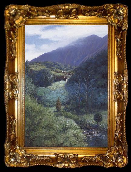 framed  Lionel Walden Luakaha, ta009-2